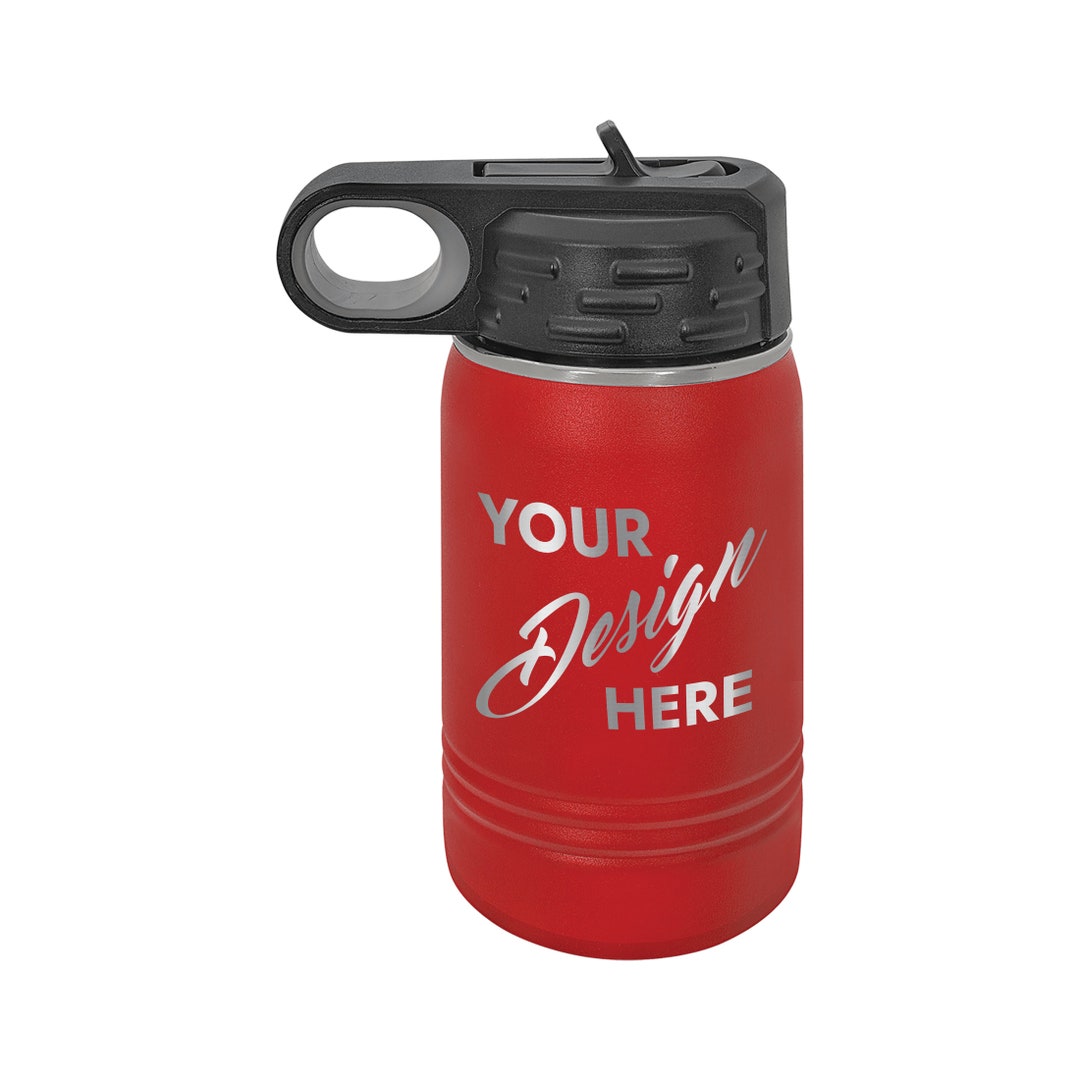 New Custom 12oz Mini Water Bottle Personalized Laser Engraved Etsy