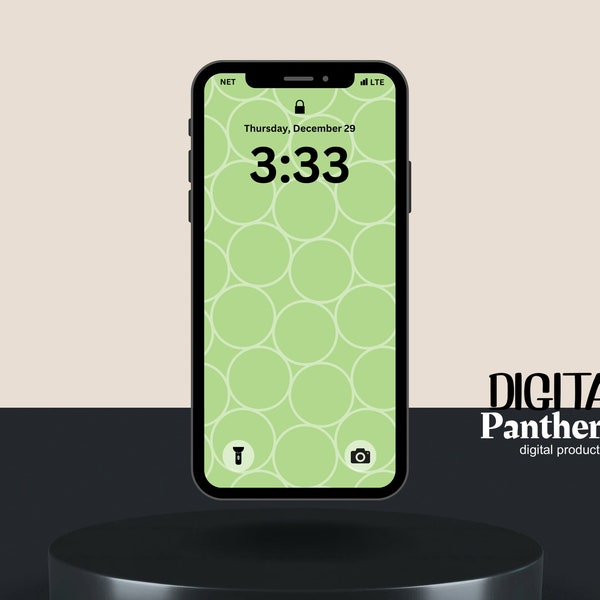 iPhone Wallpaper Lime Green Etsy