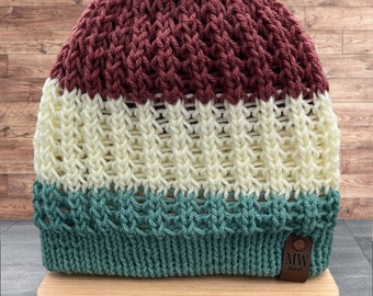 Freya Style Beanie with Removable PomPom (also sold without)