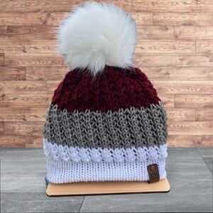 Freya Style Beanie with Removable PomPom (also sold without)