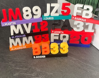 Moto GP Collector Pilots Decorative Logo