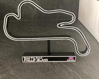 Australian Motorsport Circuit | 3D Decorative Replica | Gift for Motorsport Enthusiasts