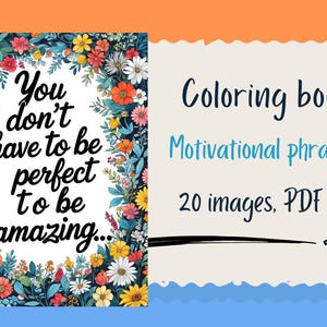 Printable Motivational Coloring Pages | 20 Inspirational Quote Designs ...