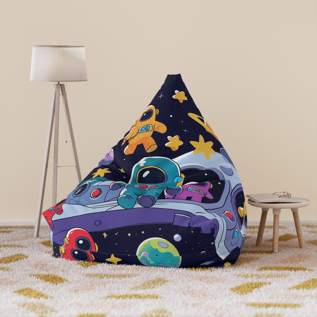 Among Us Style Bean Bag Chair Cover: Gaming Room Decor - Etsy