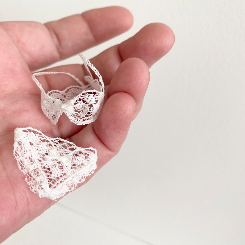 Set of White Underwear in a Box 112 Scale Dollhouse Etsy