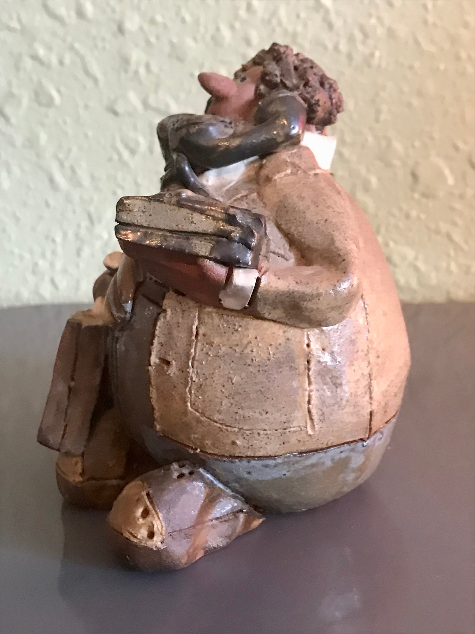 1990 Signed Sara Meadows Salesman Balloon People Etsy