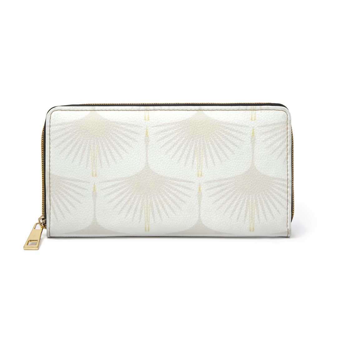 Art Deco Swans Zipper Wallet: A Stylish and Elegant Gift for - Etsy