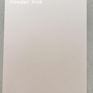 Cartulina (muestra o 10 hojas), 300 g/m². Para Cricut, tarjetas, scrapbooking, manualidades y más. 8,5 x 11 o 8,5 x 5,5 8.5x11Powder/10shts