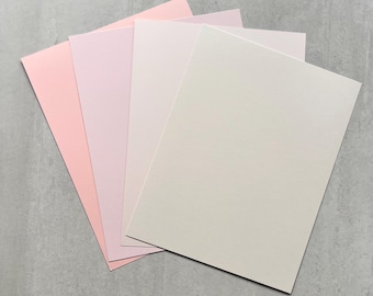 Cardstock paper (sampler or 10 sheets), 110lb/300gsm. For Cricut, card making, scrapbooking, craft projects and more. 8.5x11 or 8.5x5.5