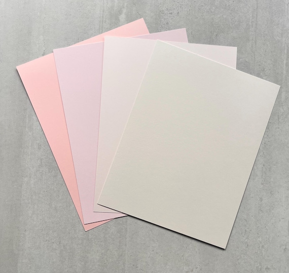 Cardstock paper (sampler or 10 sheets), 110lb/300gsm. For Cricut, card making, scrapbooking, craft projects and more. 8.5x11 or 8.5x5.5