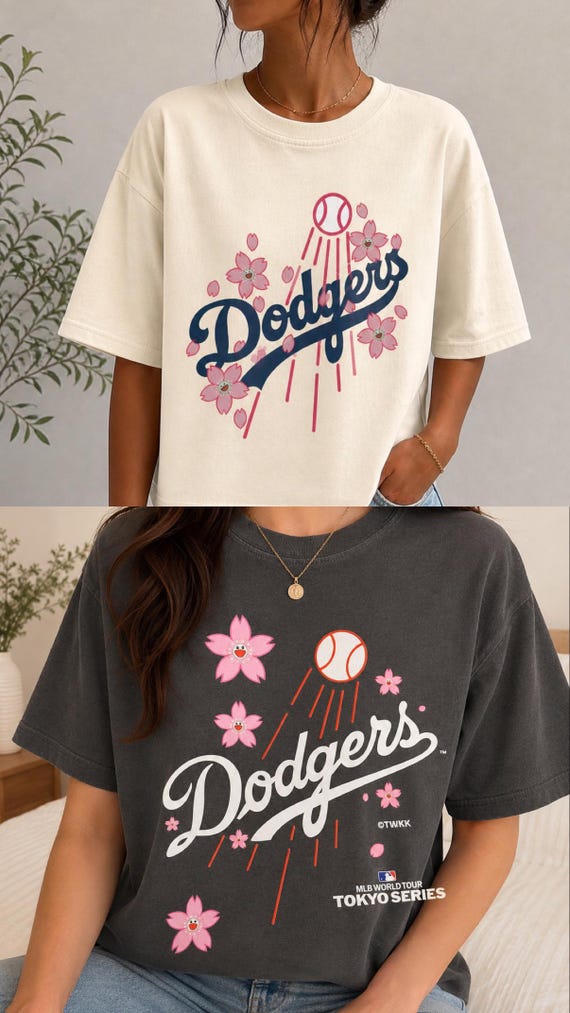 Dodgers Cherry Blossom Shirt