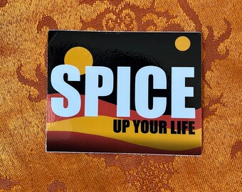 Pegatina SPICE Up Your Life