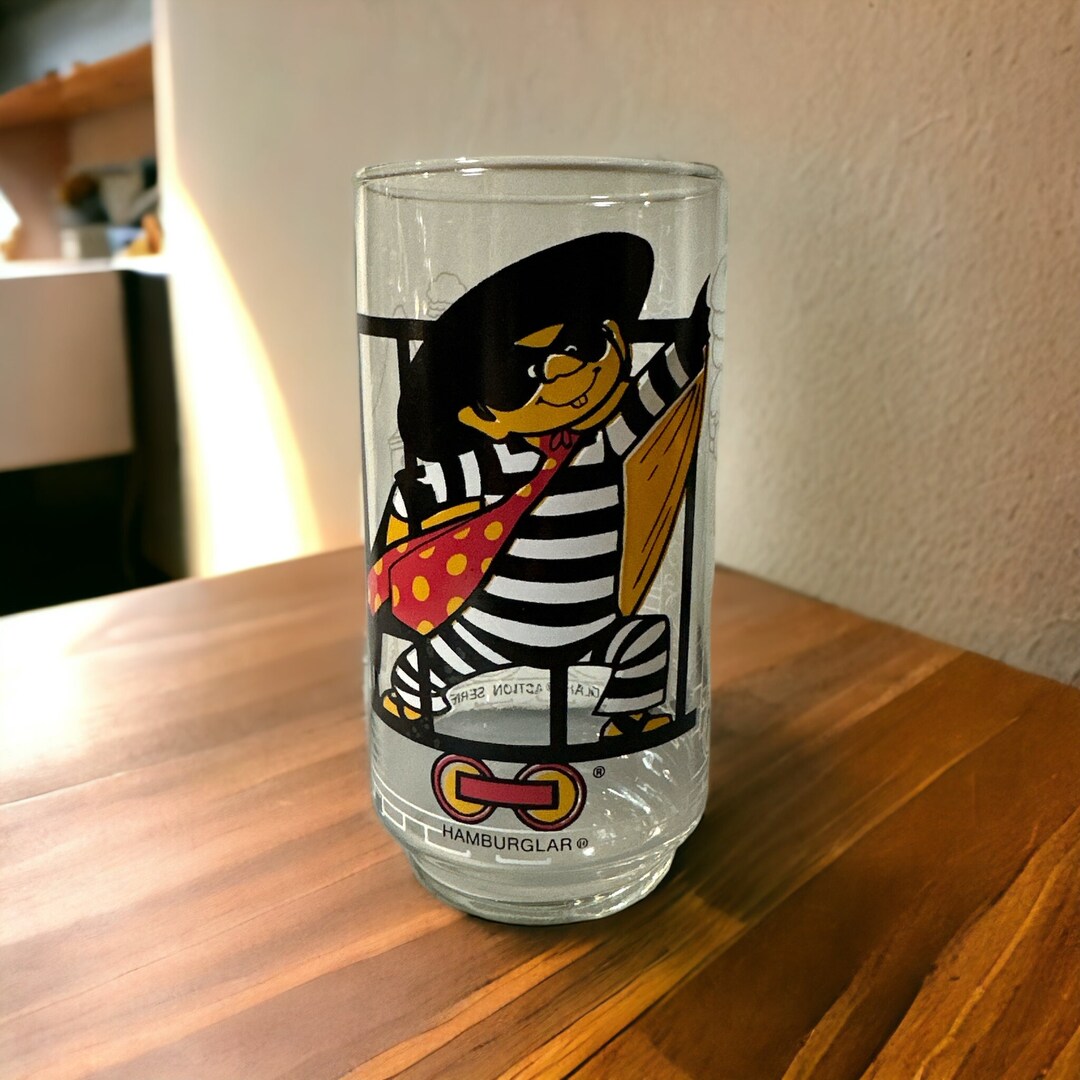Vintage Burger King Collectible Glass Etsy