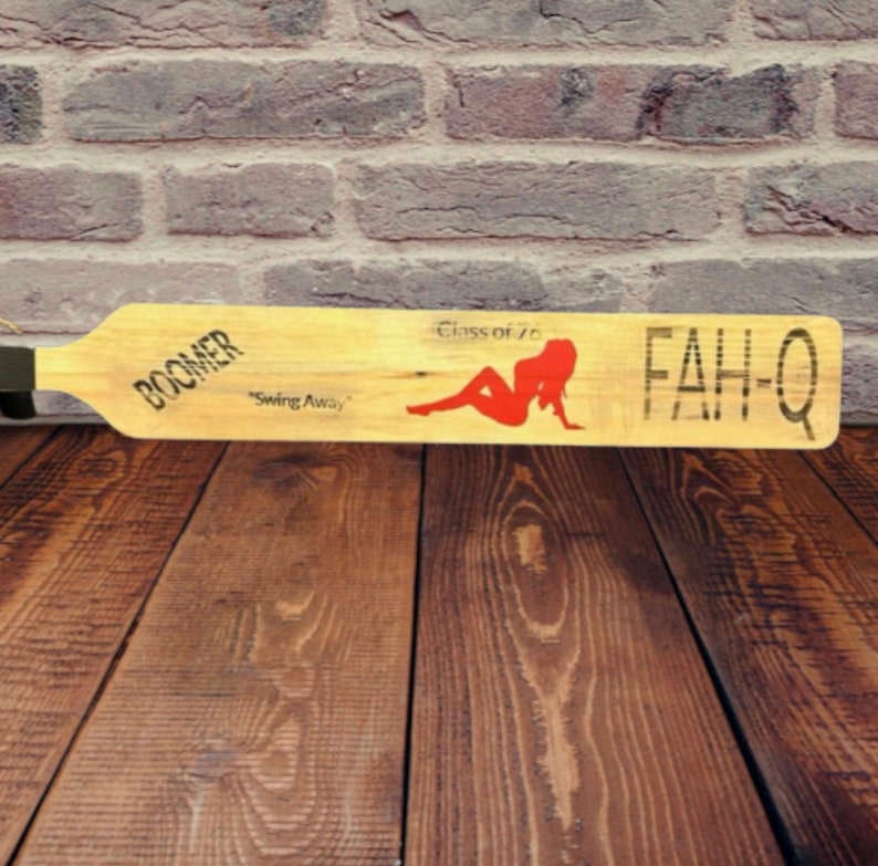 Dazed and Confused Inspired Paddle Etsy