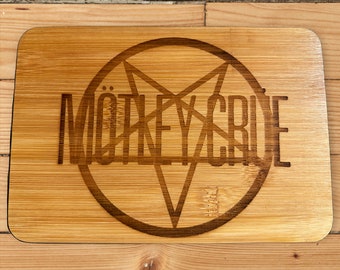 Motley Crue Engraved Cutting Board