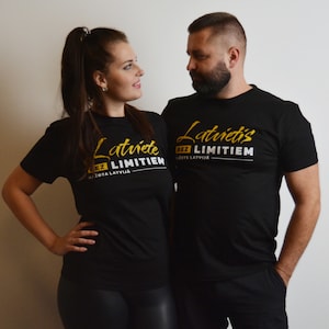 T-shirt for men, Latvietis, Latvian T-shirt, Couples Tshirts, Latvia shirt, black T-shirt, 100% cotton, Birthday Gifts for Men, High qualty