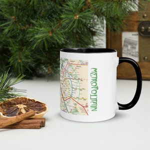Paris Frankreich Metro Kaffeetasse Becher, Paris Reisegeschenk für ihn oder sie