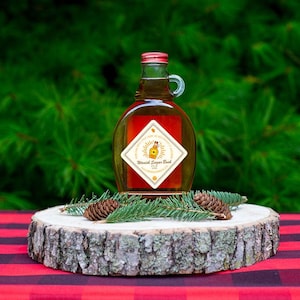 100% Pure Maple Syrup From the Northwoods of Wisconsin 8 oz Gift Size, Free Shipping