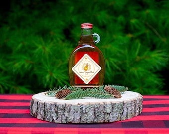 100% Pure Maple Syrup From the Northwoods of Wisconsin 8 oz Gift Size, Free Shipping