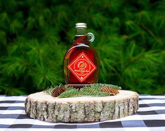 100% Pure Maple Syrup From the Northwoods of Wisconsin 8 oz - Cinnamon