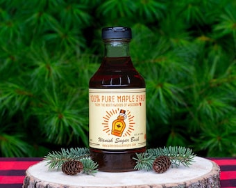 Wisconsin Maple Syrup, Pure Maple Syrup Pint, 16 oz, All Natural, Free Shipping