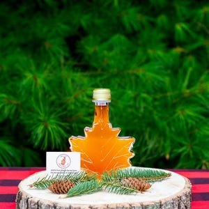 Maple Syrup Favors, Maple Syrup Gift Favor, Made in Wisconsin, Wedding Shower Favors for Guests, Farm to Table, 3.4 oz
