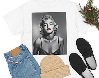 marilyn monroe schweres Baumwoll-T-Shirt