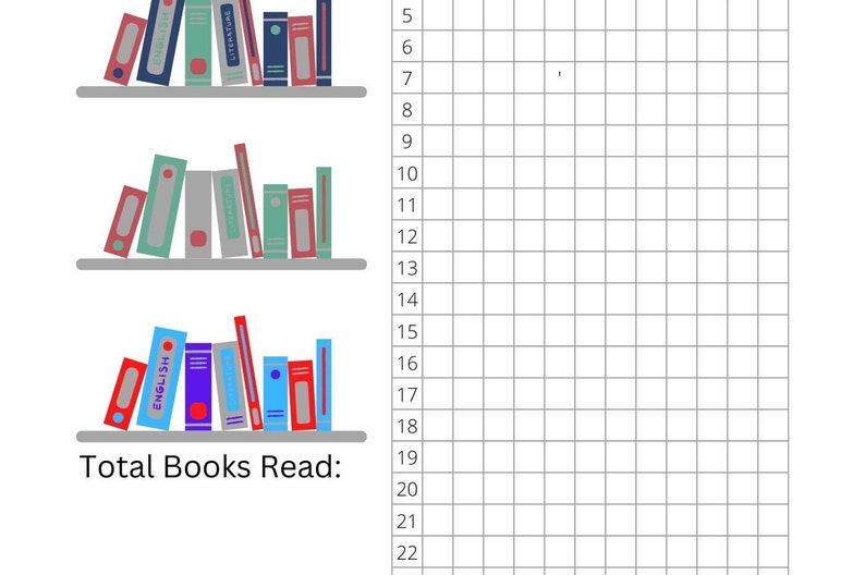 Book Report Template/book Report Log/ Back to School/canva Etsy