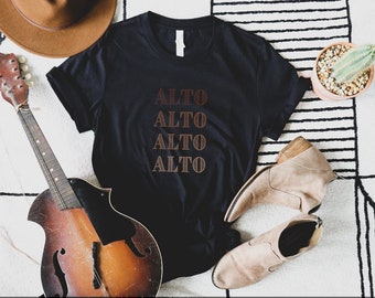 Alto Shirt, Voice Type T-Shirt, Opera Shirt, Choir Shirt, Music Shirt, Black History Shirt, Juneteenth Shirt