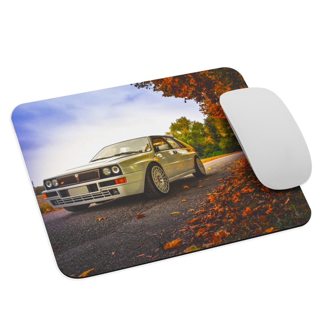 Lancia Delta Evo Racing Car Computer Mouse Pad Etsy
