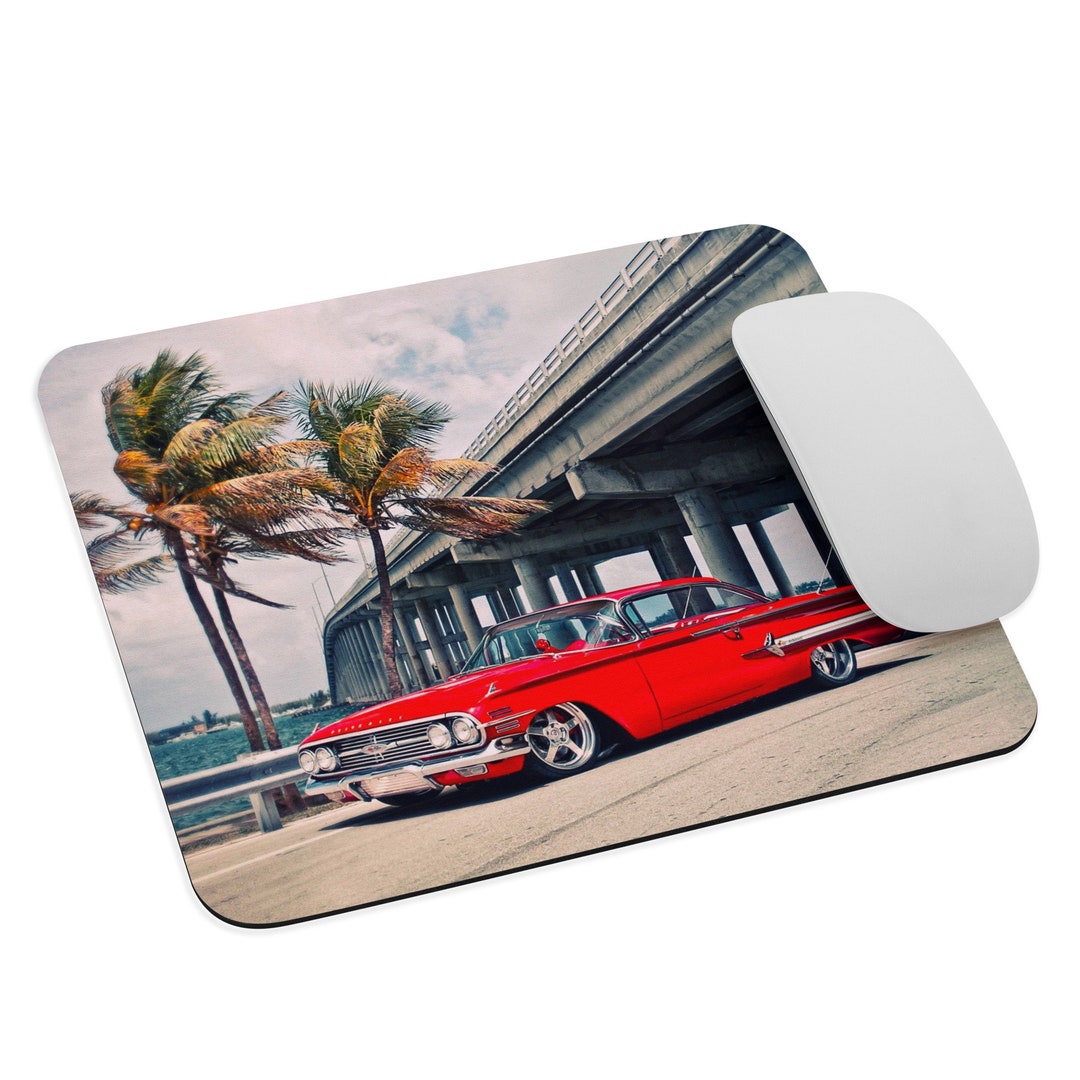 Impala Classic Car Computer Mouse Pad Etsy