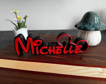 Custom Desk Name Plate, 3d Printed, Multi color, Gifted Custom Name, Personalized Name Gifte, Custom Name Plate, 3d name sign, naming plate