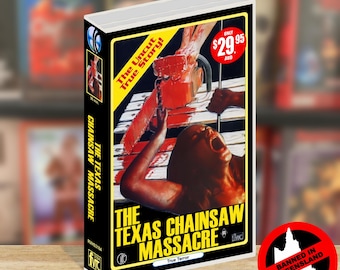 The Texas Chainsaw Massacre Custom VHS - Etsy Canada
