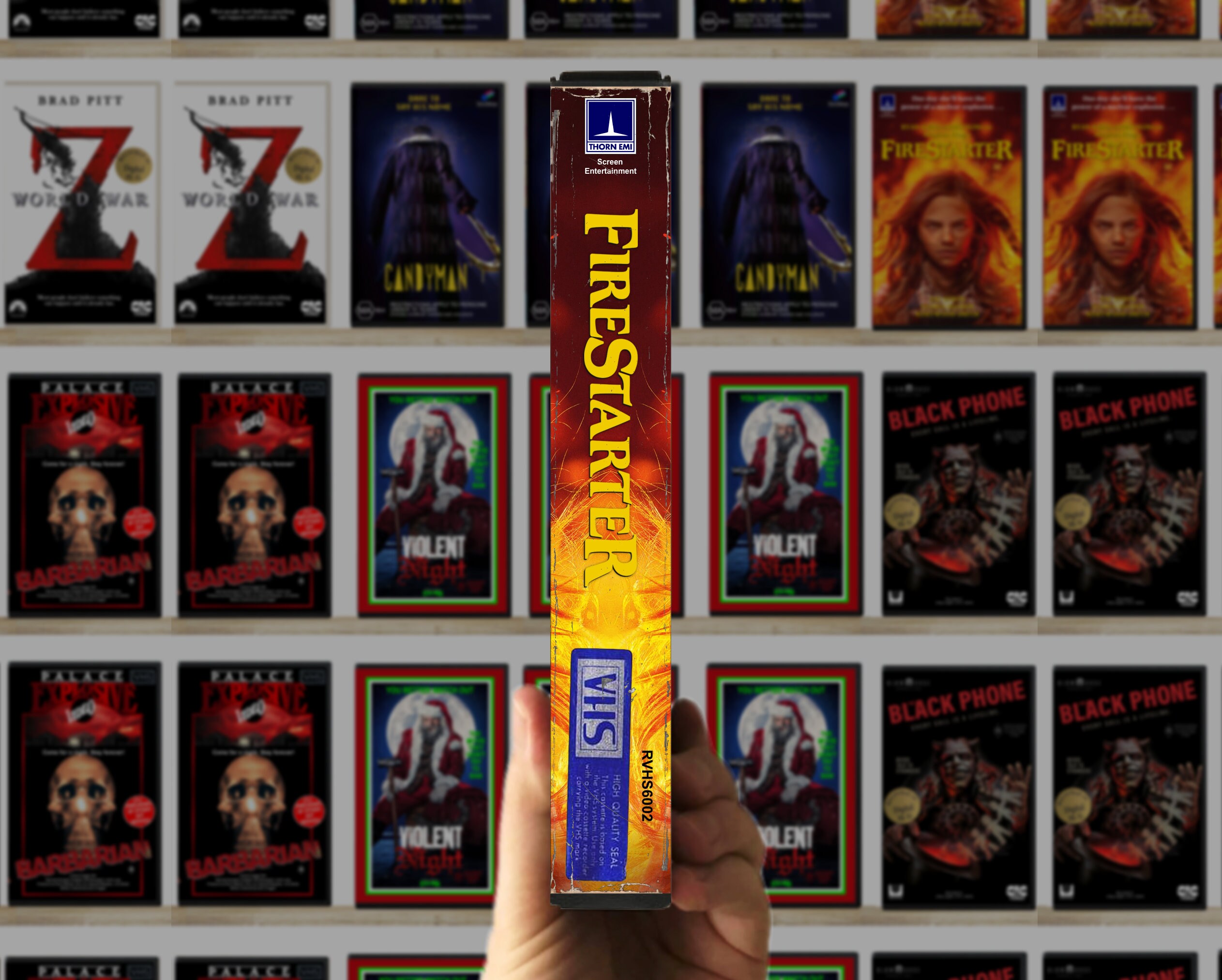 Firestarter VHS 2022 Custom VHS 80s Style Australian VHS Etsy Canada
