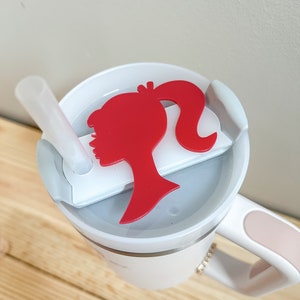 Doll Silhouette 40 oz. 30 oz. Stanley Tumbler Top Plate SVG File Instant Download