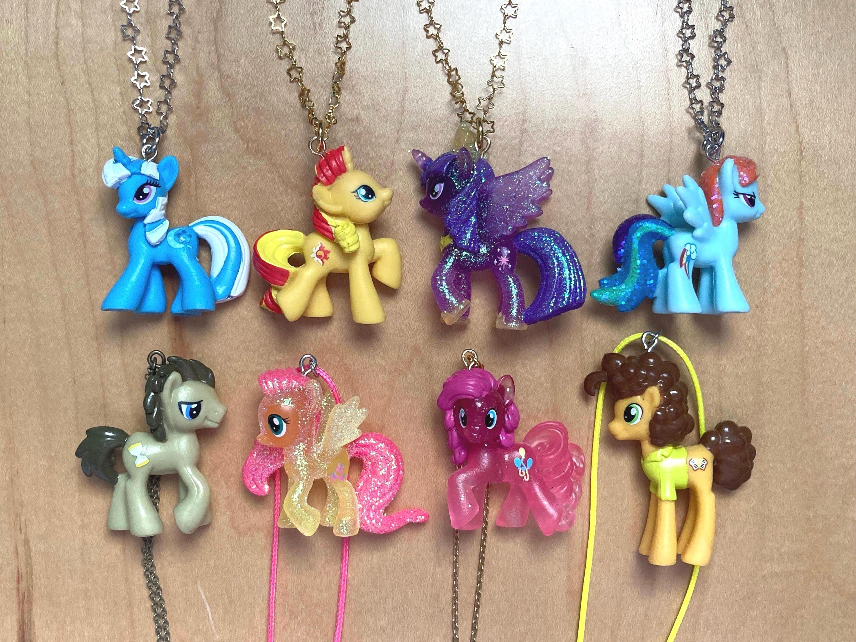 MLP Necklace My Little Pony Princess Alicorn Horse Unicorn Stars Pegasus Twilight Sparkle Rainbow Dash Sunset Shimmer Pinkie Pie Fluttershy