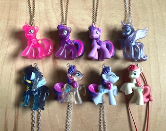 MLP Necklace My Little Pony New Nickel-free Rarity Twilight Sparkle Princess Luna Wonderbolts Cartoon Cute