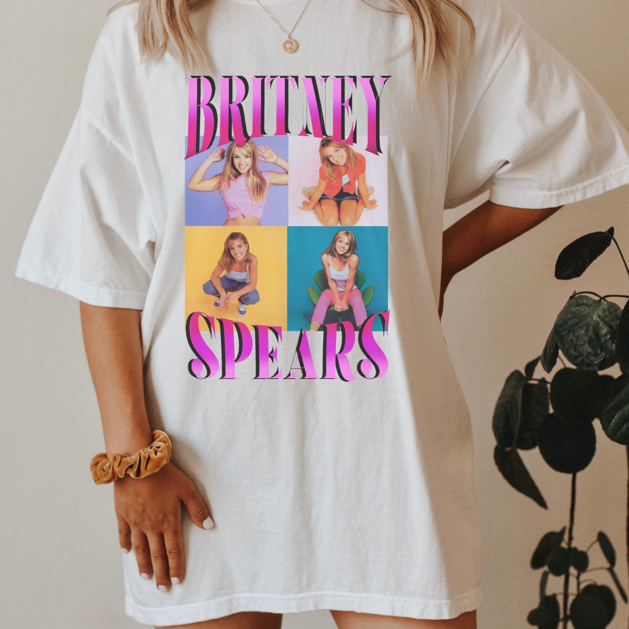 Discover COMFORT COLORS Vintage Britney Spears Tshirt, 90s Britney Spears Shirt