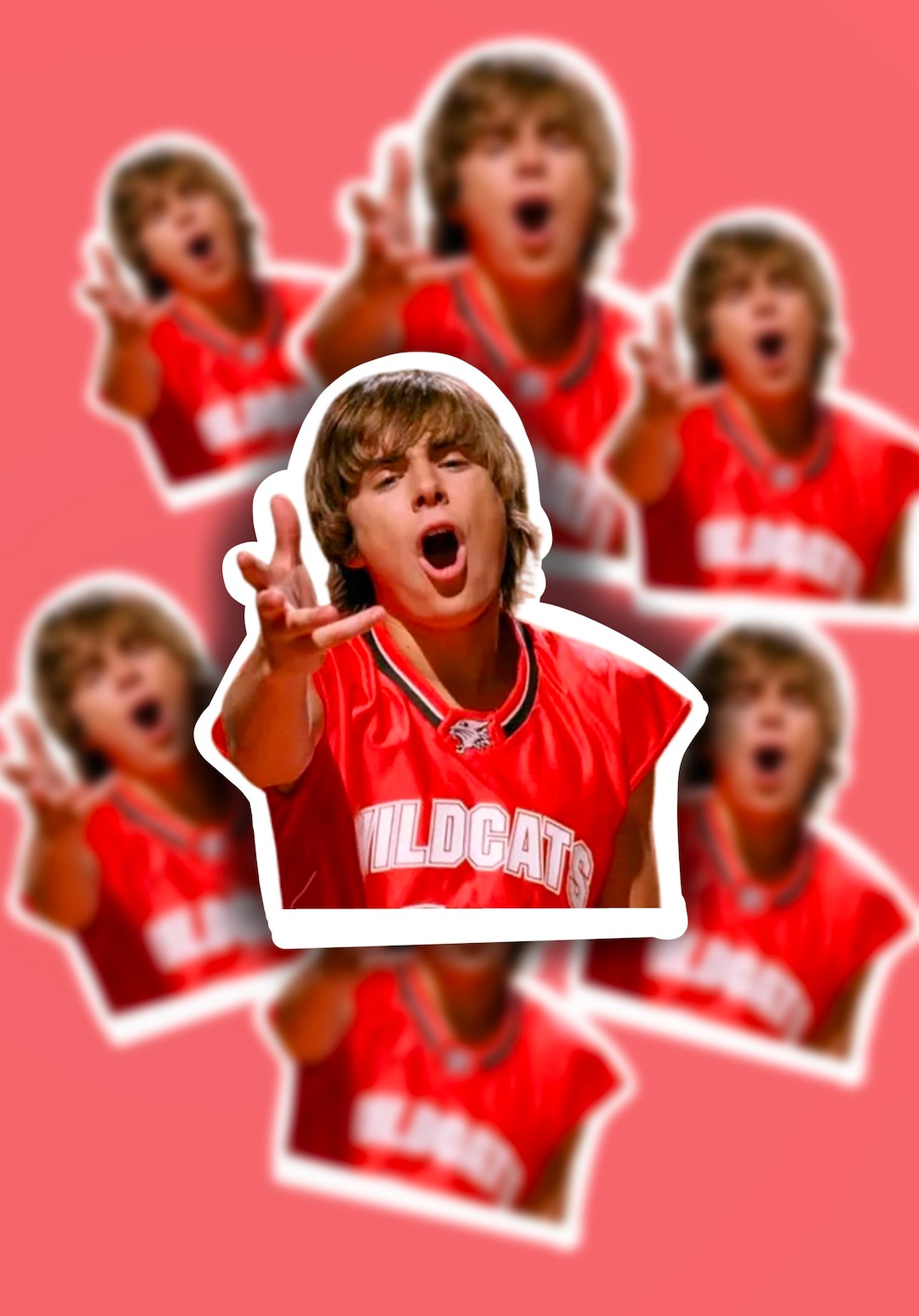 Troy Bolton HSM Sticker High School Musical Sticker Disney - Etsy