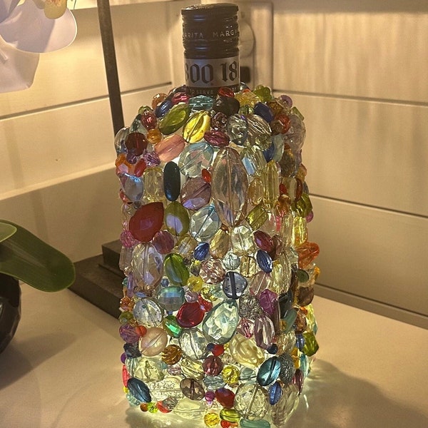 Bling Liquor Bottle Etsy
