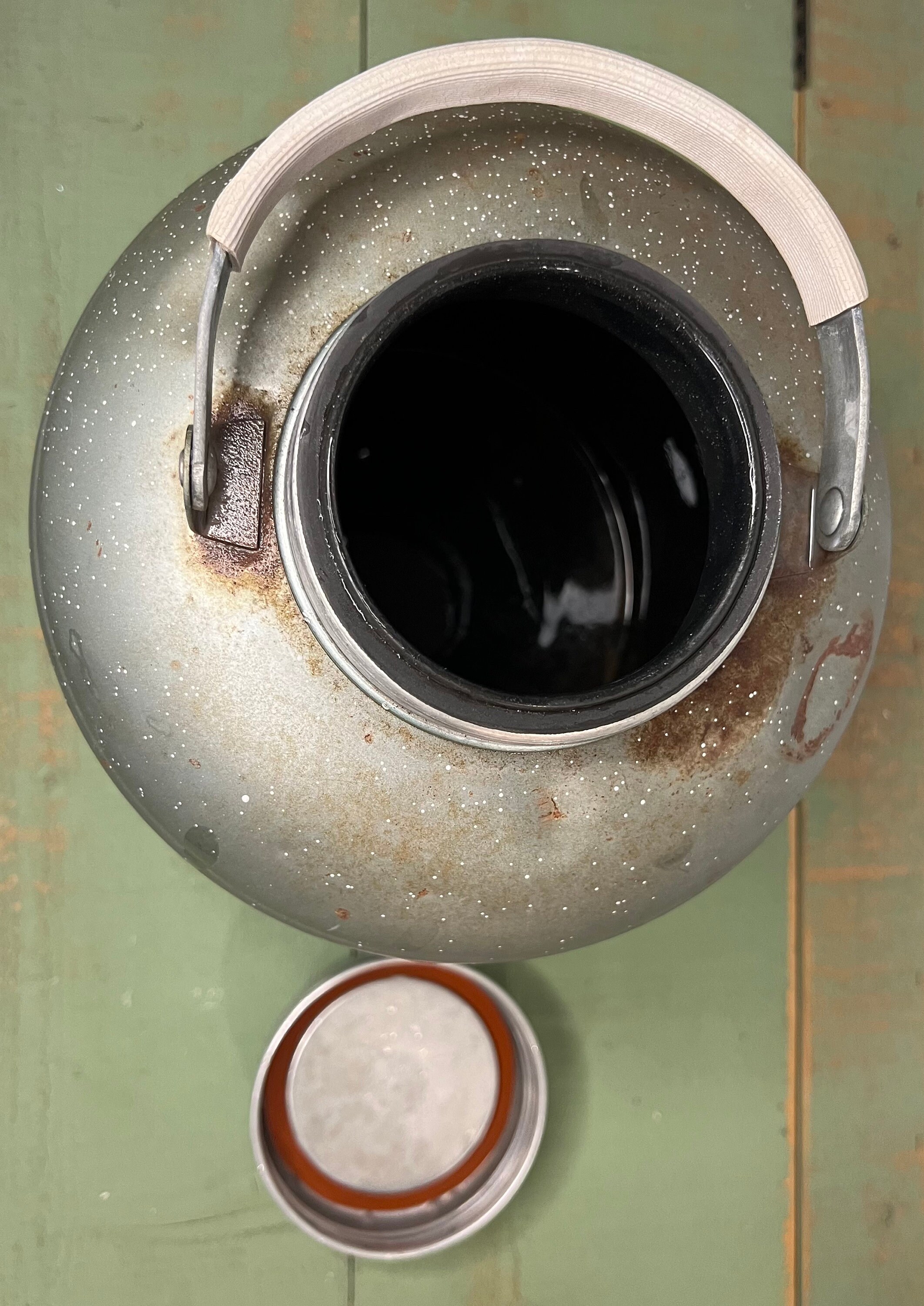 Vintage Green 1950's Vagabond Insulated Metal Jug Cooler Thermos Etsy