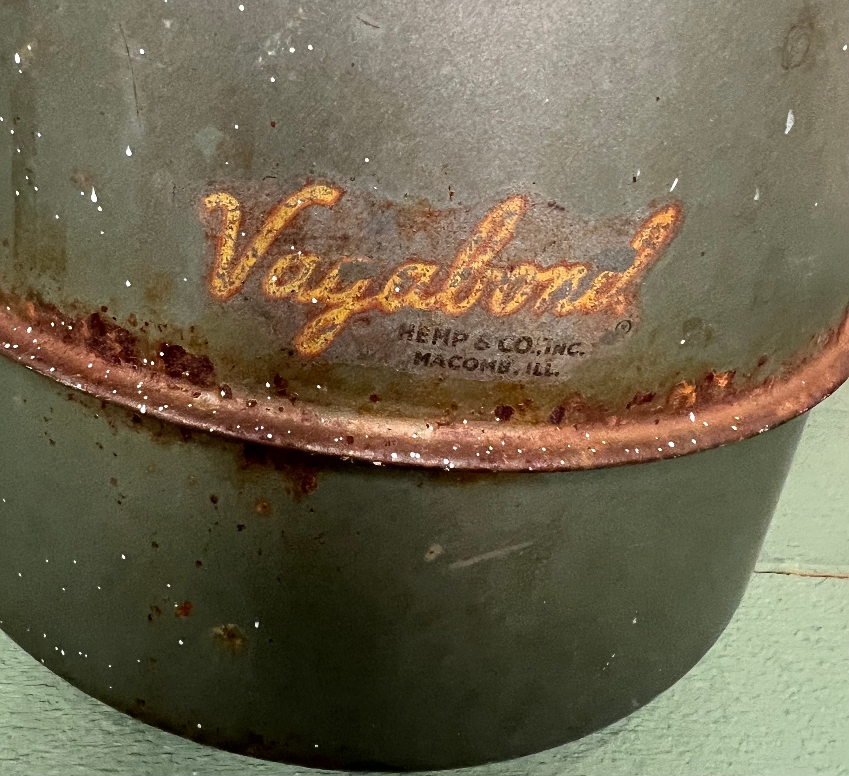 Vintage Green 1950's Vagabond Insulated Metal Jug Cooler Thermos Etsy