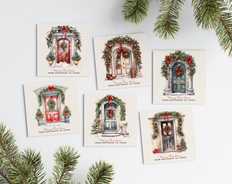 Christmas card pack for family | Digital Christmas cards