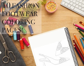 Fashion Coloring Pages!