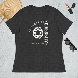 Relaxed T-shirt voor dames, Positive Vibes T-shirt, Business Casual T-shirt