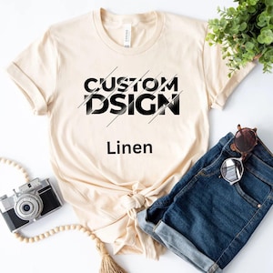 Women Relaxed T Shirt, Custom Text T-Shirt, Custom Design T-Shirt, Custom Shirt, Personalized Gift, Personalized Tee, Custom Unisex T-Shirt