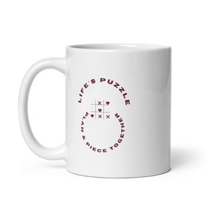 Personalized White glossy mug, Handmade Ceramic Mug, Personalized Coffee Mug, Custom Family Mug, Make Your Own Mug, Custom Coffee Mug