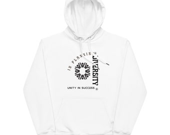 Diversity in Planning Unisex Hoodie – Eco-Friendly Organic Cotton