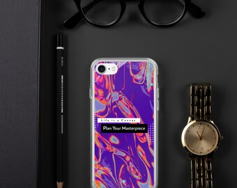 iPhone®用の洗練されたクリアケース、頑丈な背面と柔軟なケース