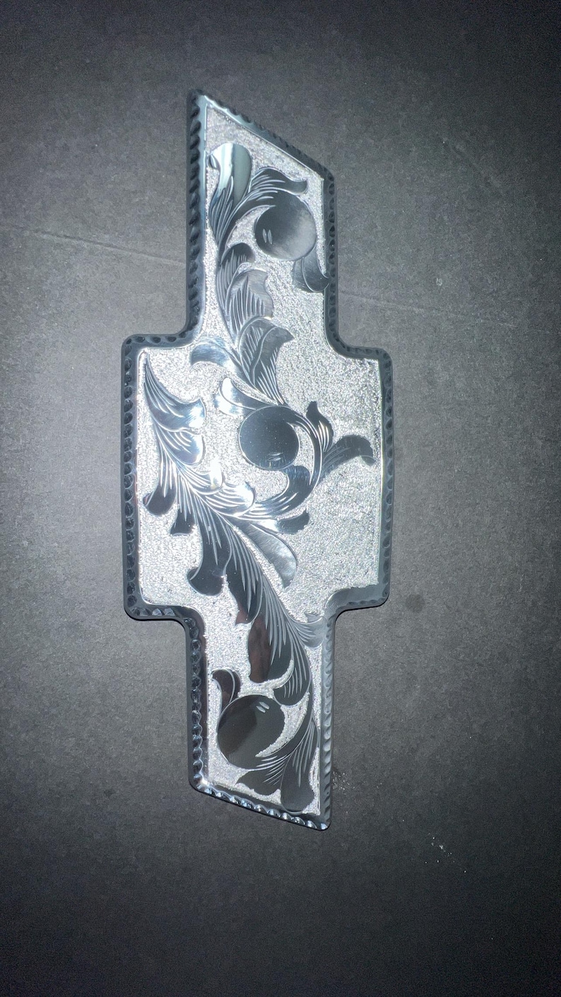 Chevy Silverado 1988-2018 Engraved Billet Bowties (customizable) - Etsy